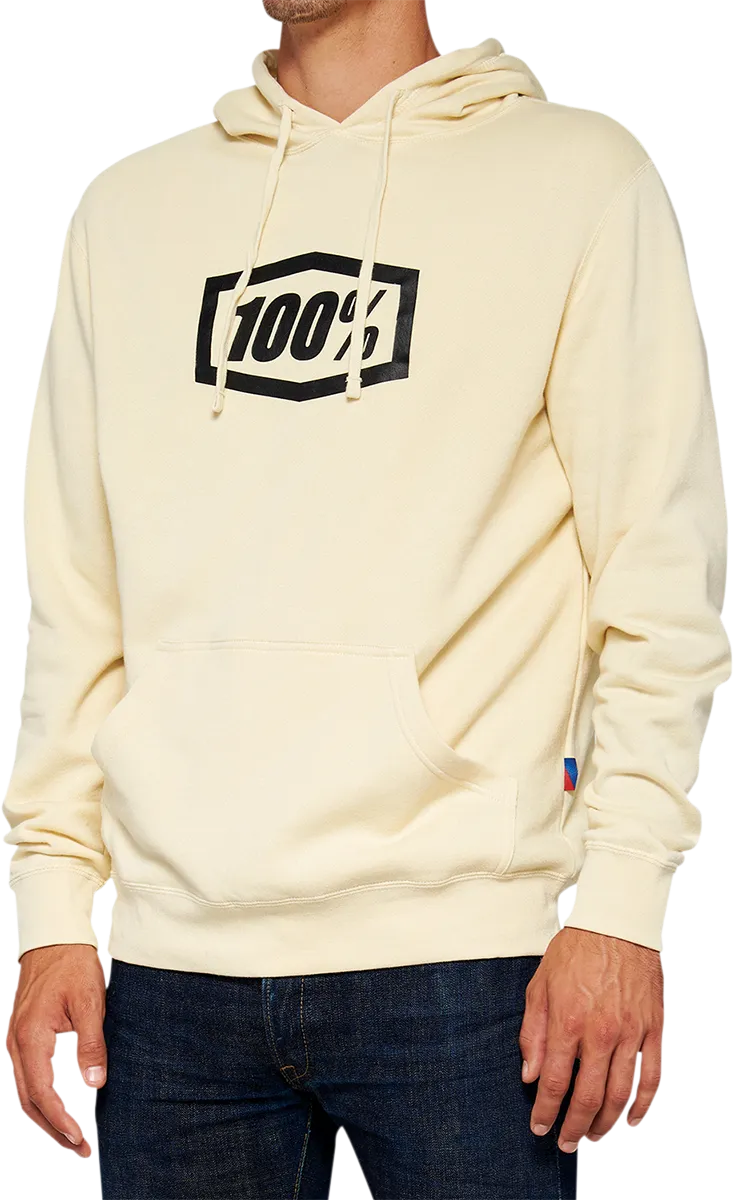 100% Icon Pullover Hoodie - Chalk - 2XL 20029-00009