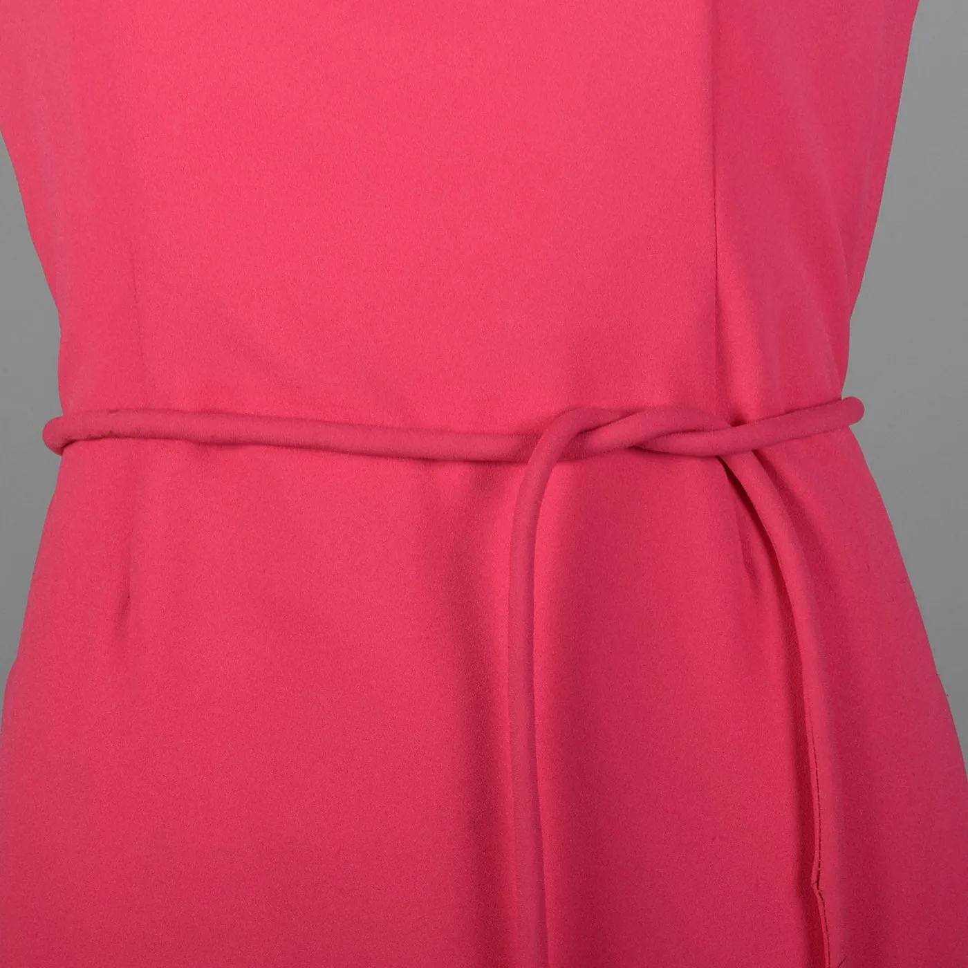 1960s Pink Dress with Matching Beaded Cape