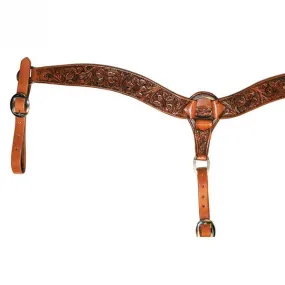 6124V CHARMAYNE JAMES 2” FLORAL VINTAGE ANTIQUE BREAST COLLAR