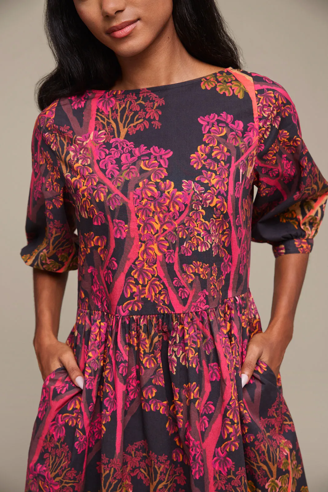 Adelaide Dress in Forest (Final Sale)