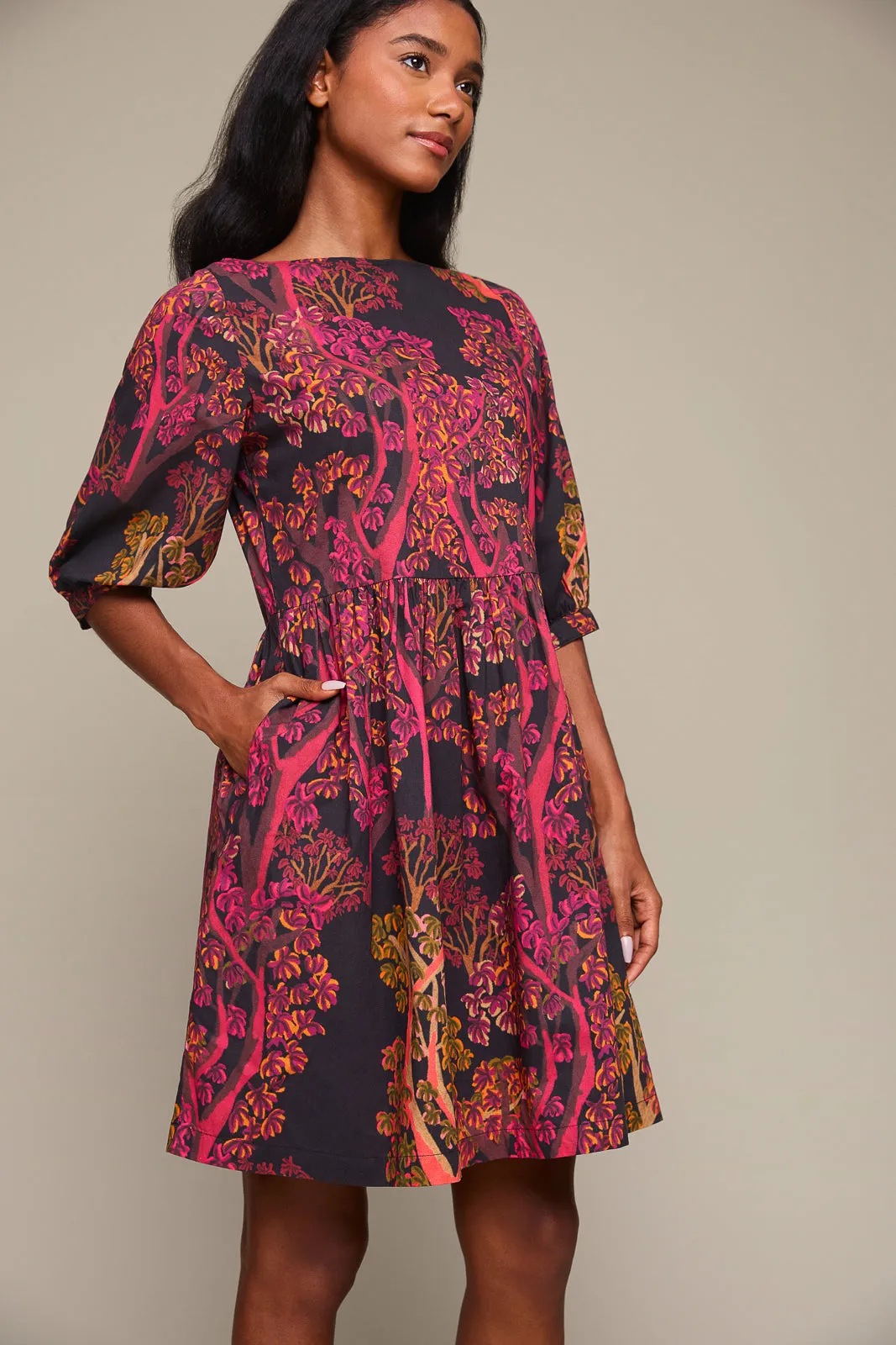 Adelaide Dress in Forest (Final Sale)
