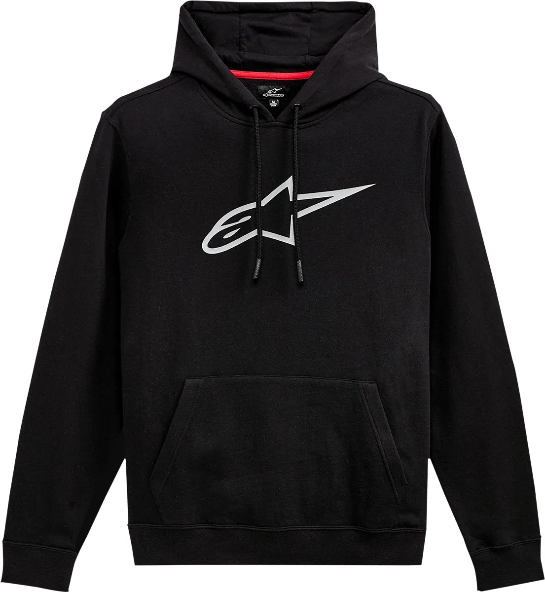 ALPINESTARS Ageless Pullover Hoodie - Black/Gray - Large 1212-513201011L
