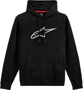 ALPINESTARS Ageless Pullover Hoodie - Black/Gray - Large 1212-513201011L