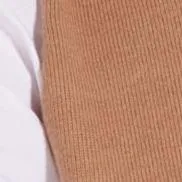 ARYA TOP | TAN WHITE