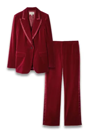 Ashby Velvet Blazer & Trousers Set
