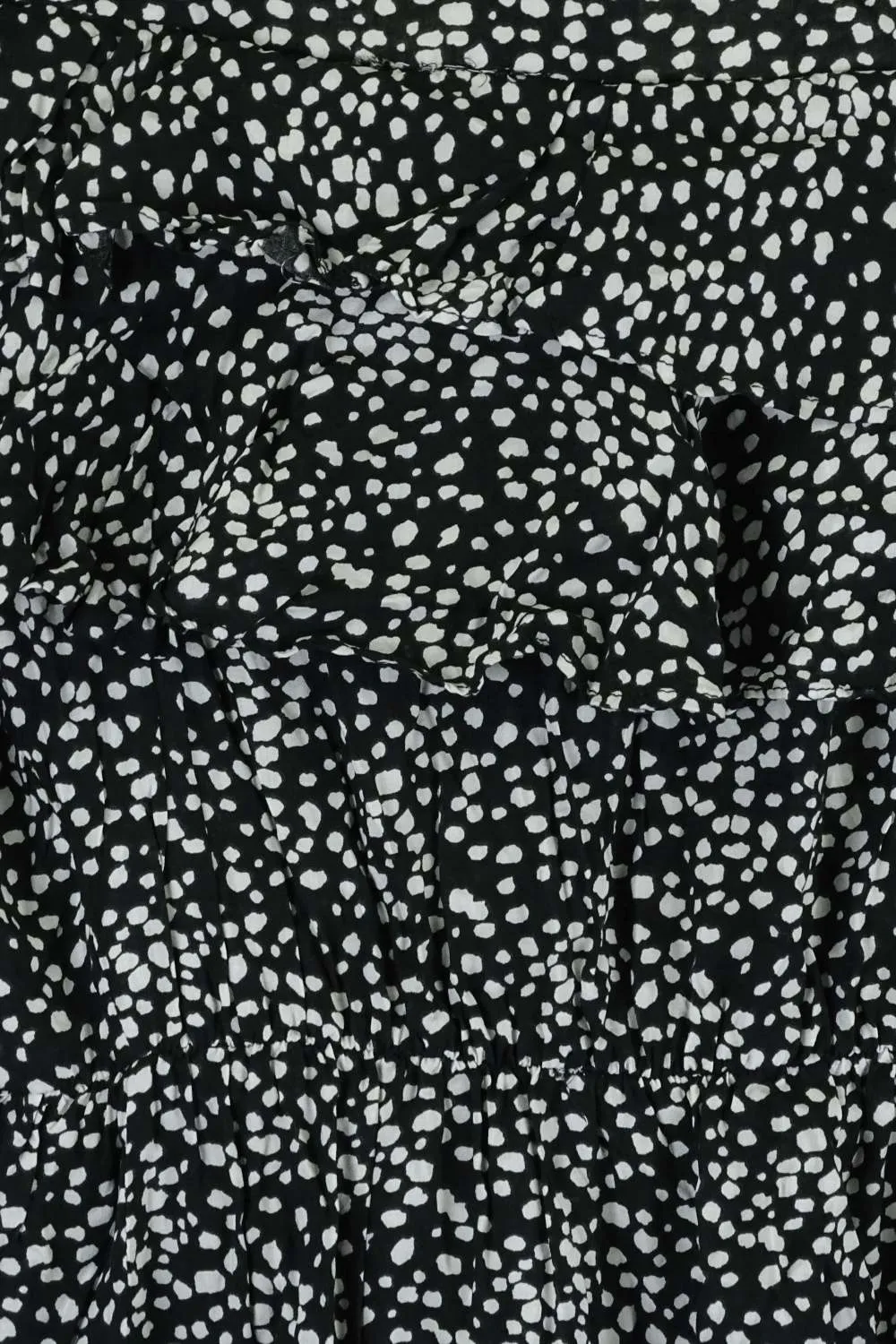 Auguste Black Print Dress 6
