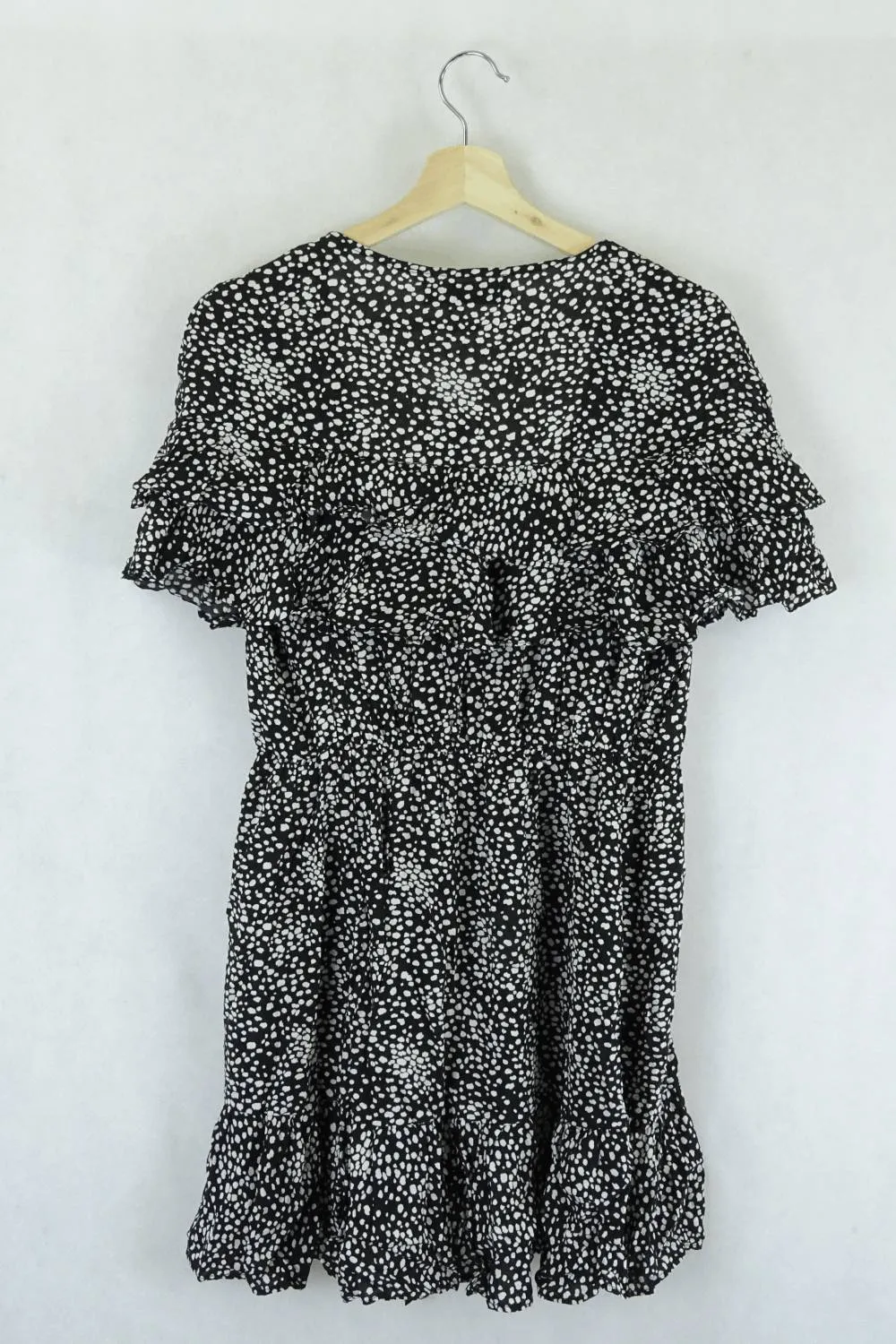 Auguste Black Print Dress 6