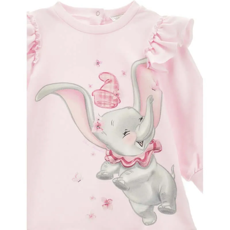 Baby Girls Pink Dumbo Dress