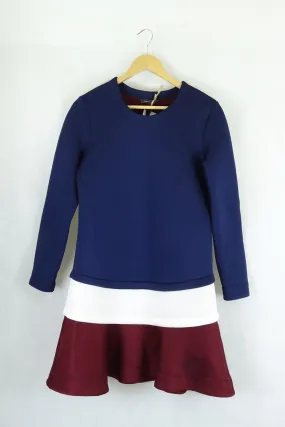 BCBG Max Azria Colour Block Dress S