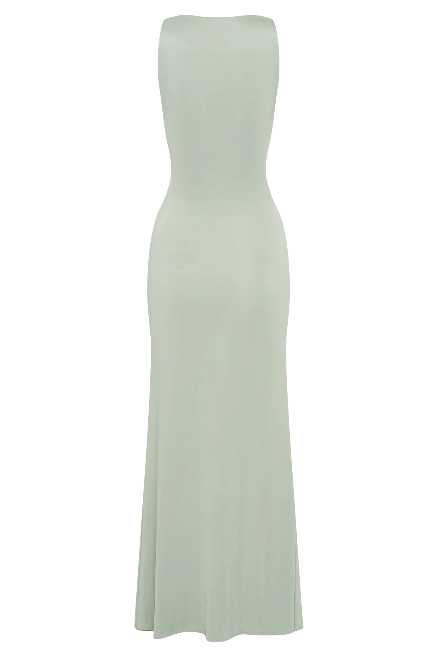 Beck Plunge Maxi Dress With Floral Hardware - Basil