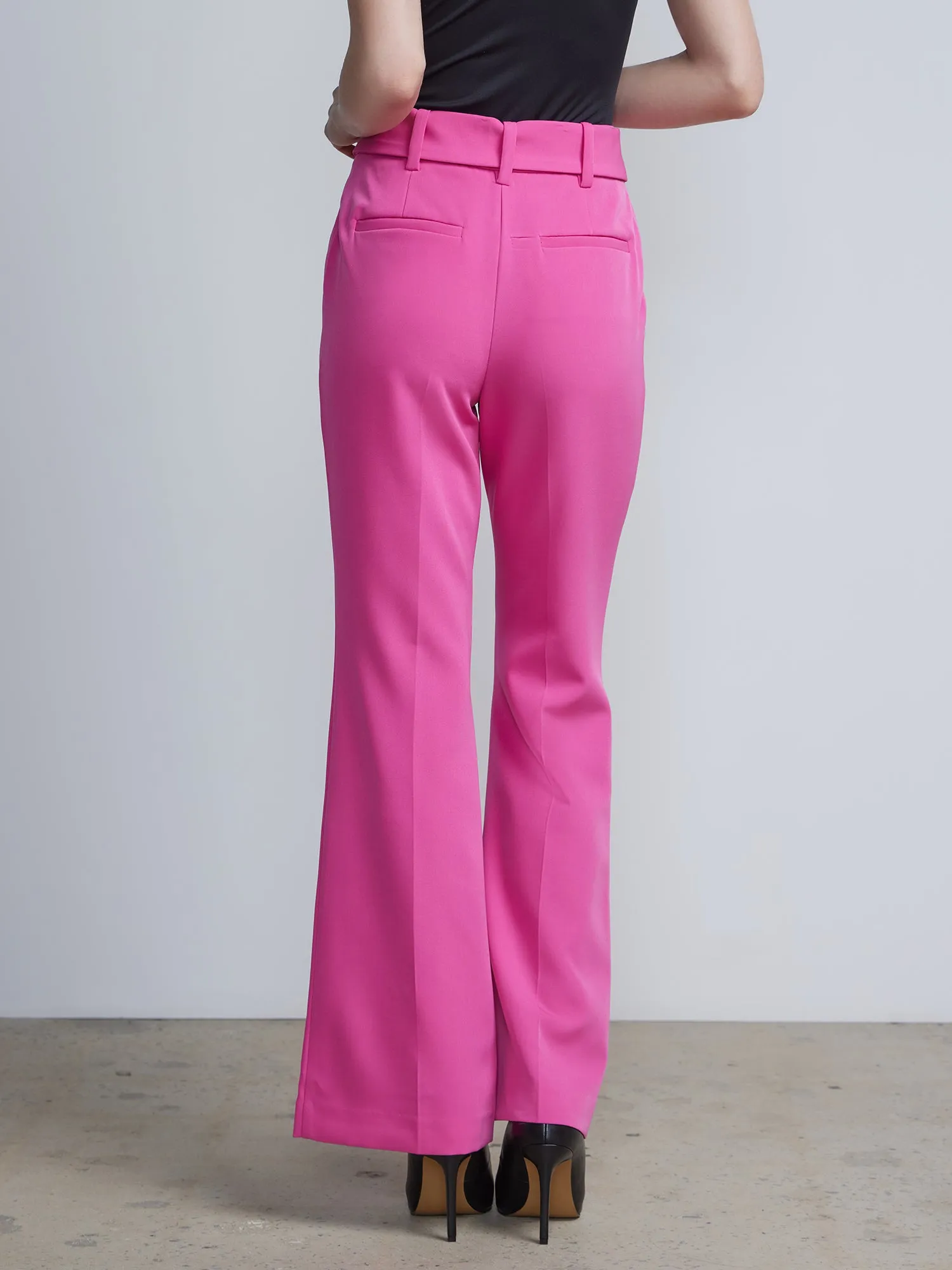 Belted Flare Pant