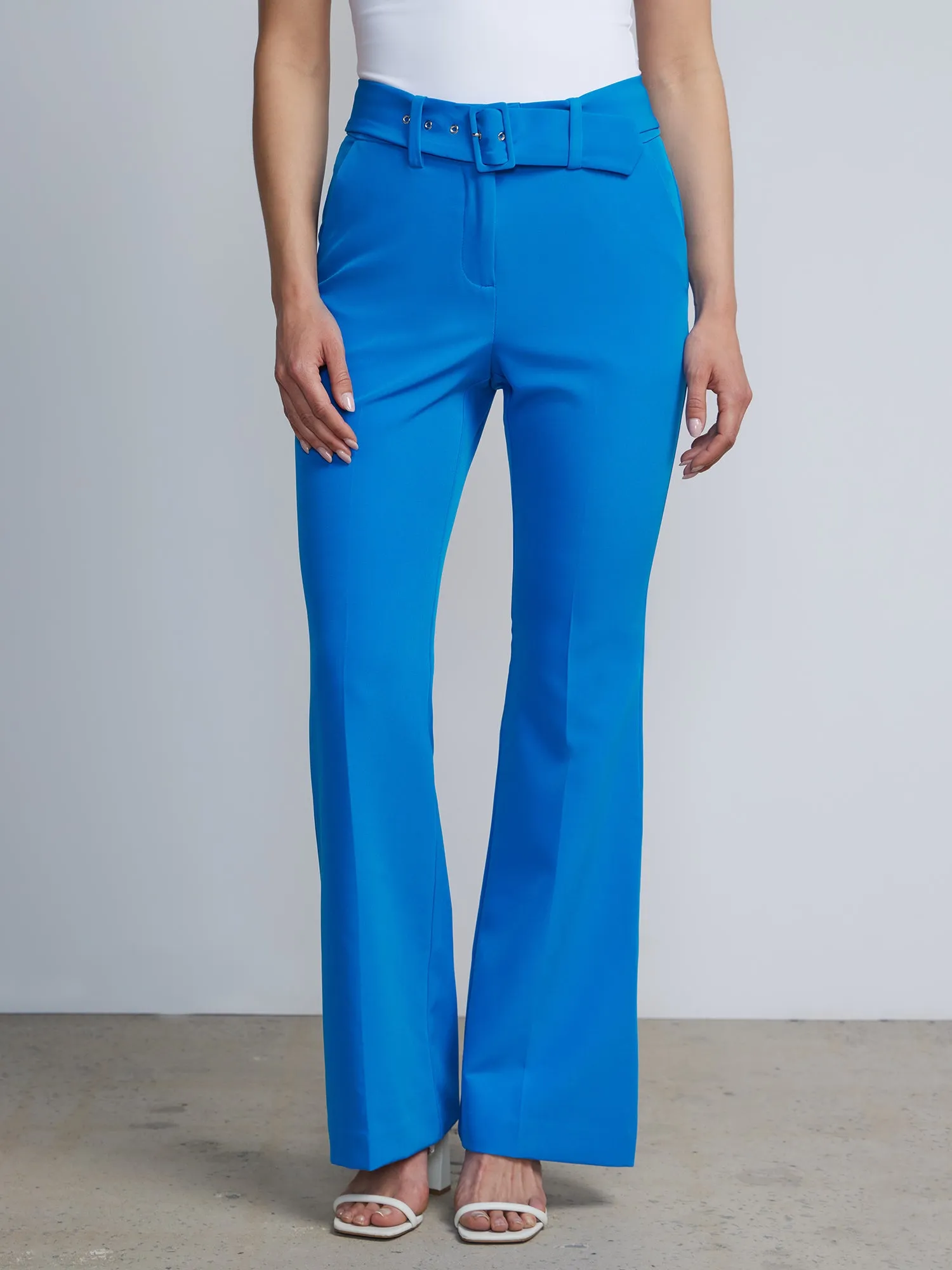Belted Flare Pant