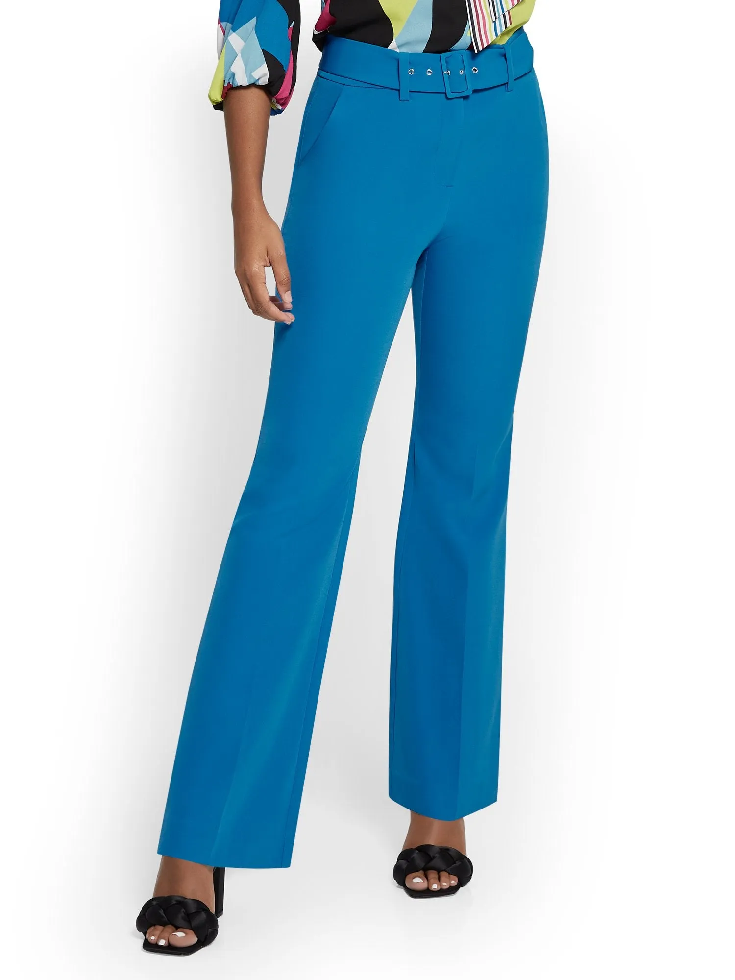 Belted Flare Pant