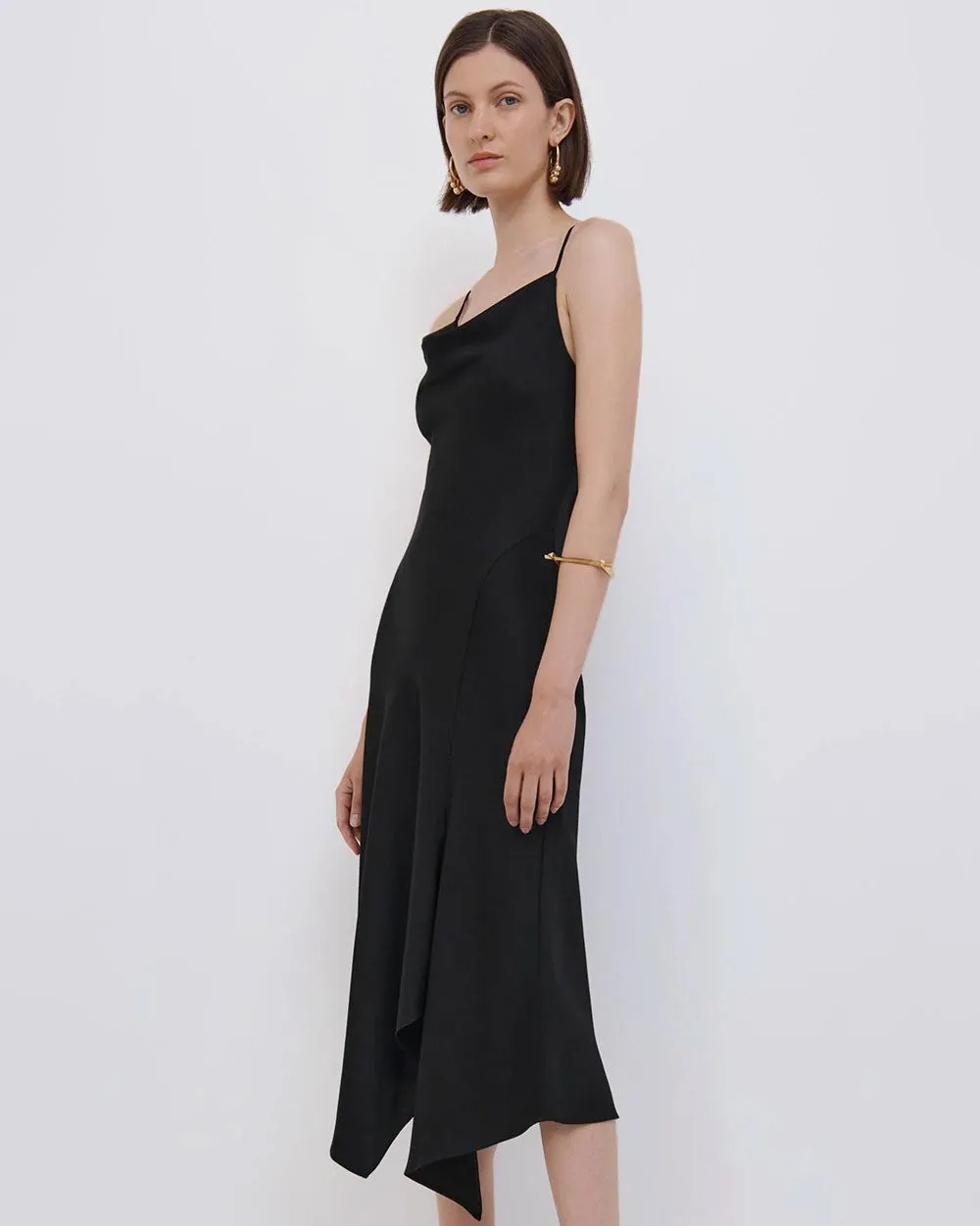 Black Signature Nellie Slip Dress