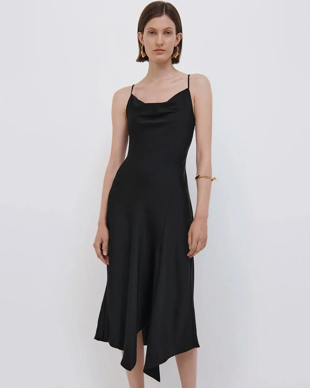Black Signature Nellie Slip Dress