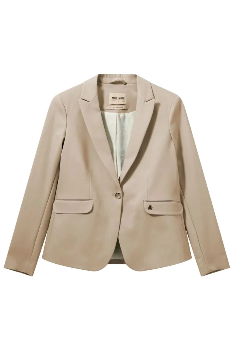 Blake Night Blazer | Sesame | Blazer fra Mos Mosh