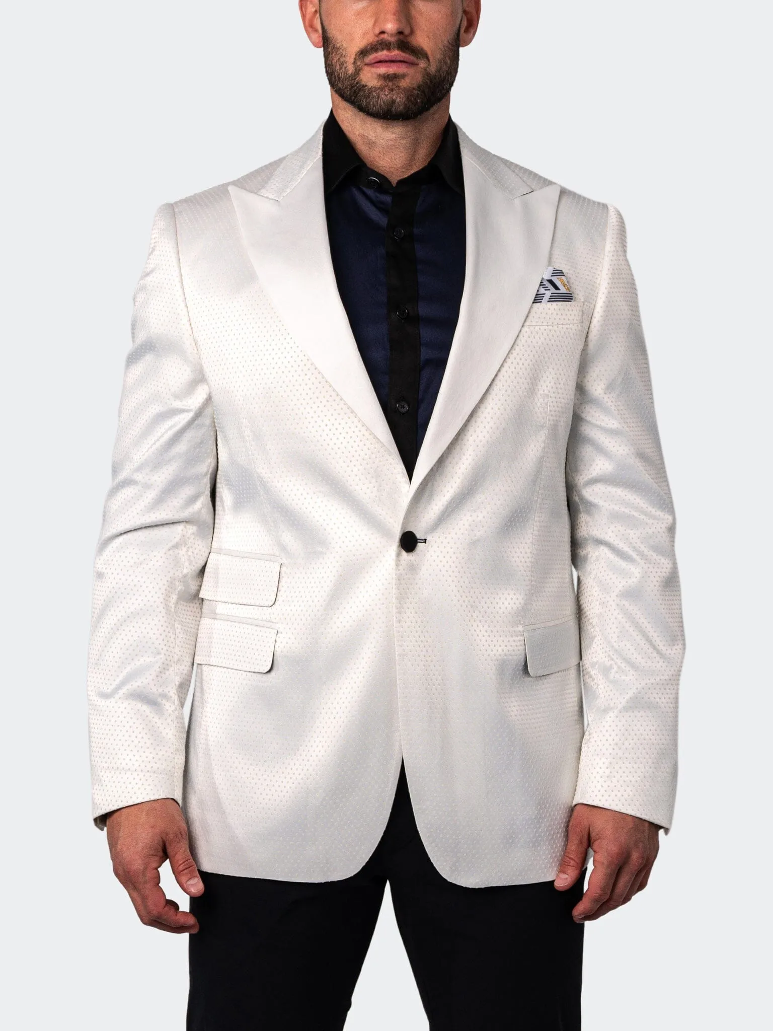Blazer Tom Ford DottedFlock White