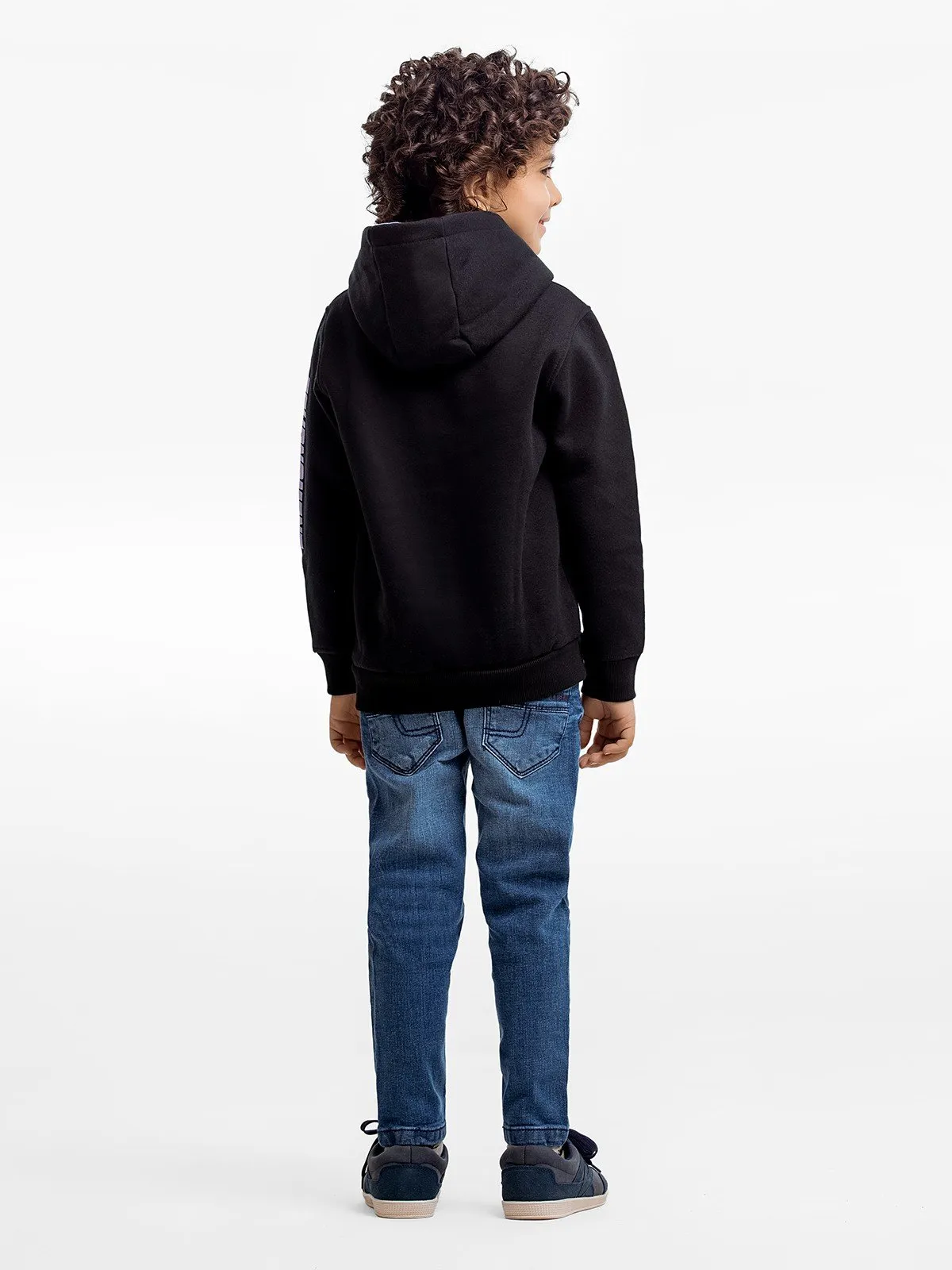 Boy's Black Hoodie - EBTH23-005