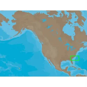 C-MAP NT  NA-C316 - Cape Lookout-Jax: Bathy - Furuno FP-Card
