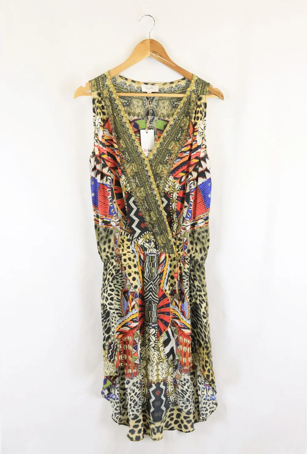 Camilla Animal Print Dress S