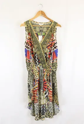 Camilla Animal Print Dress S