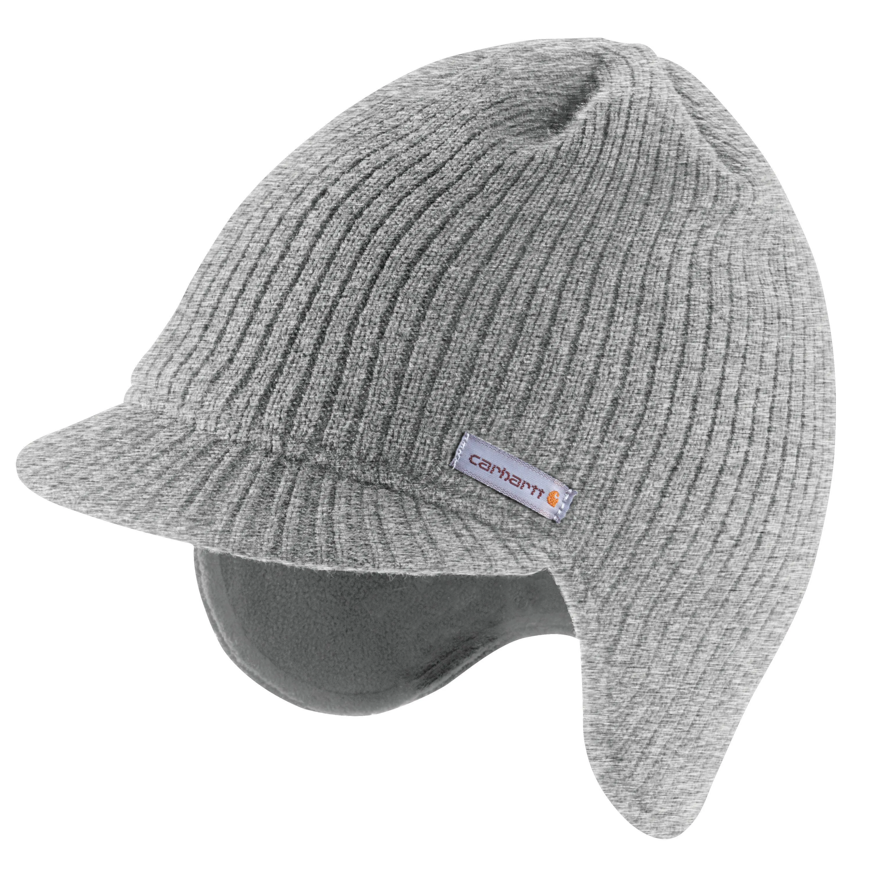 'Carhartt' Men's Knit Visor Hat - Heather Grey