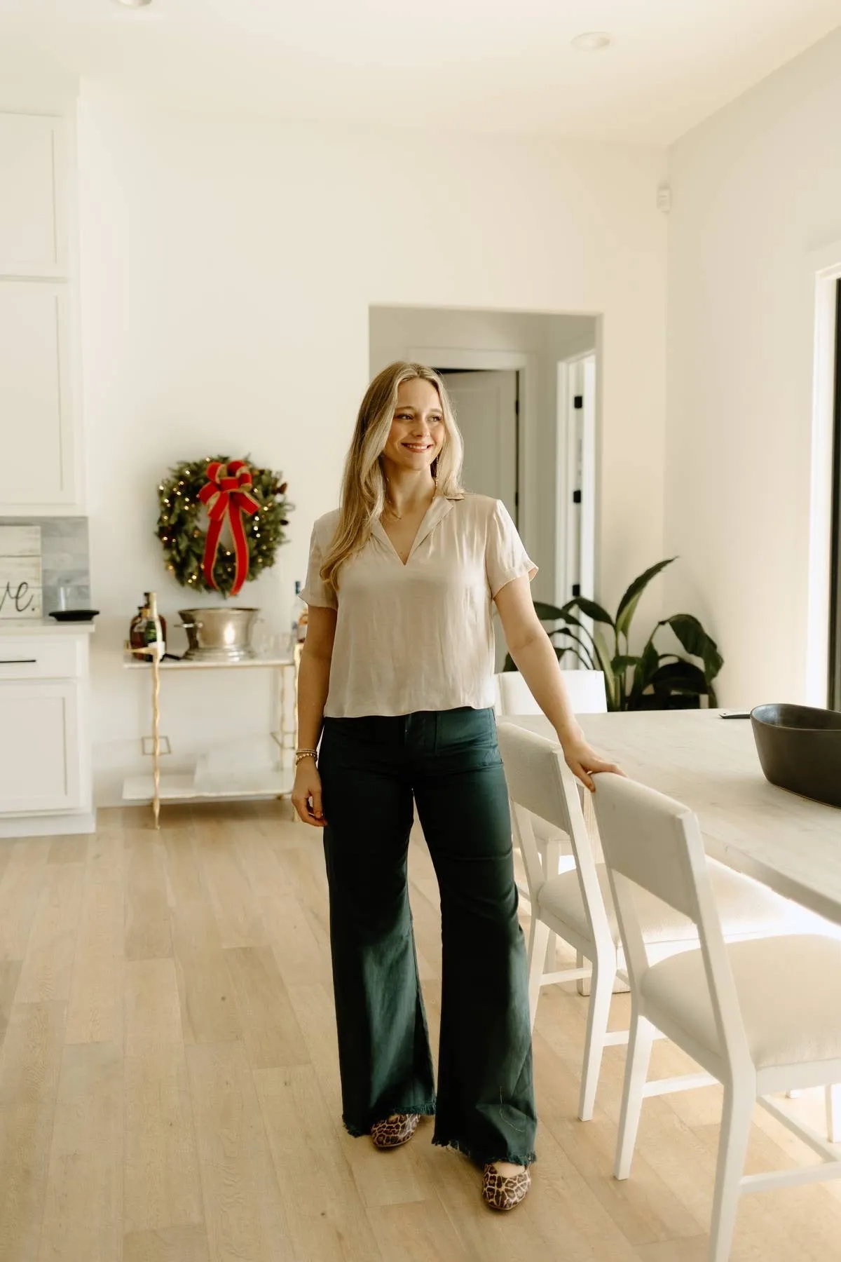 Carreta Flared Pants - Teal