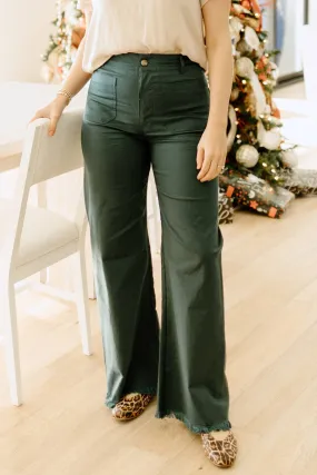 Carreta Flared Pants - Teal
