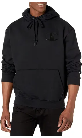 Champion Men's Black Super Fleece Cone Hood