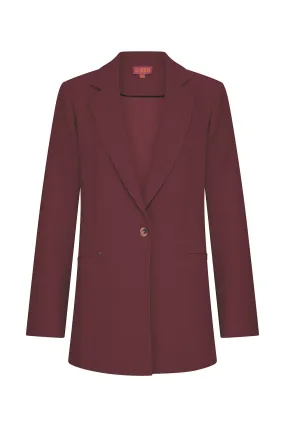 Cloud9 Suus long blazer bordeaux
