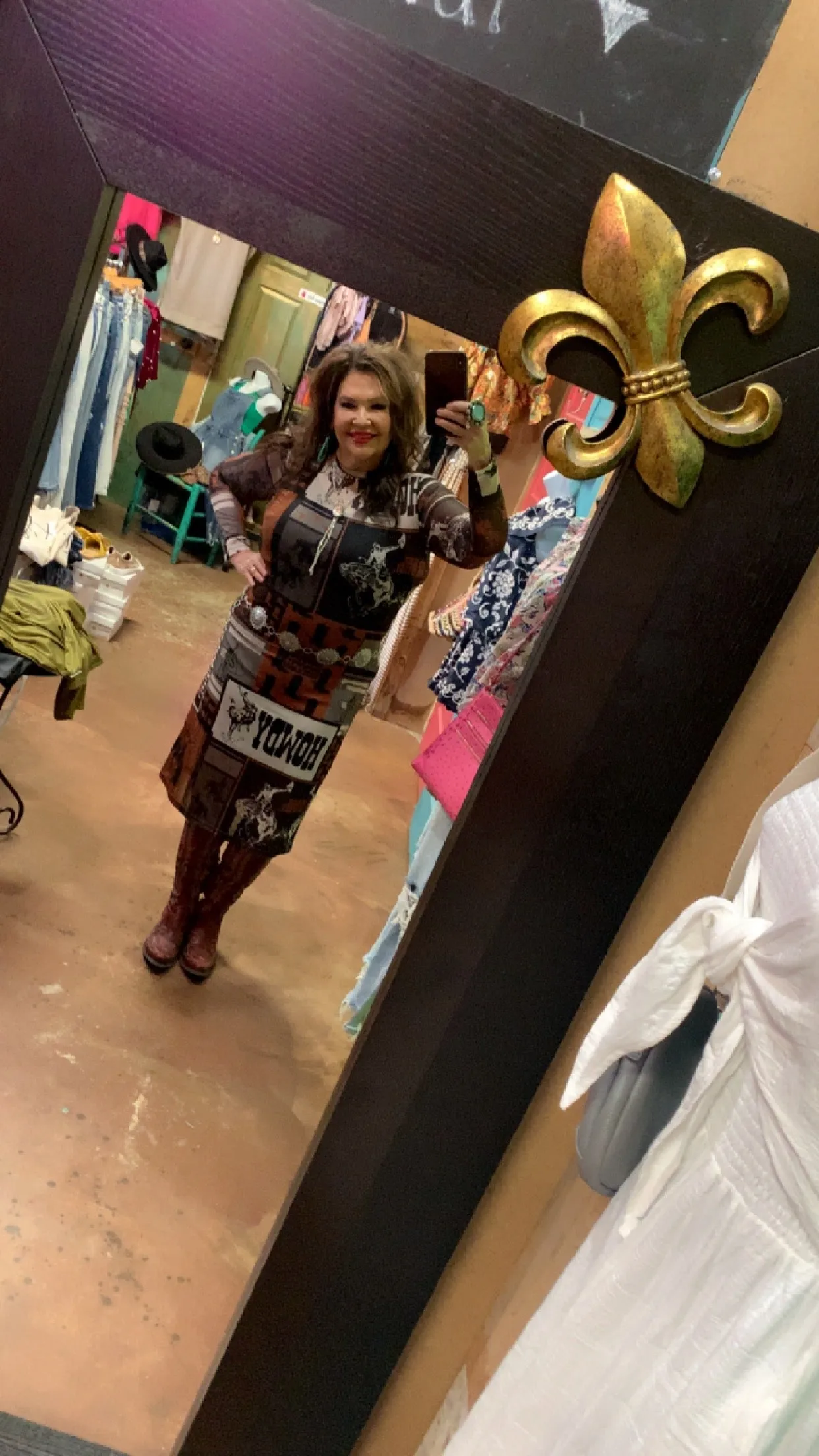 Cowgirl Queen Dress