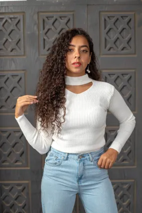 Cut-Out Knit Top - Keen