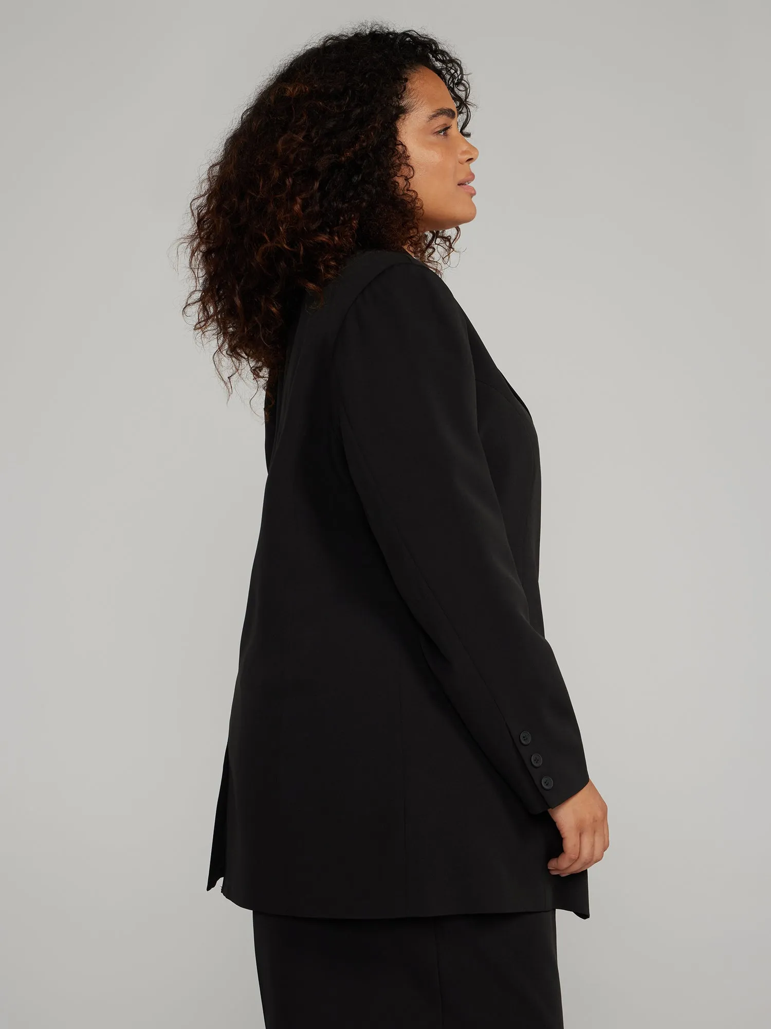 Fashion To Figure - Single Breasted Blazer