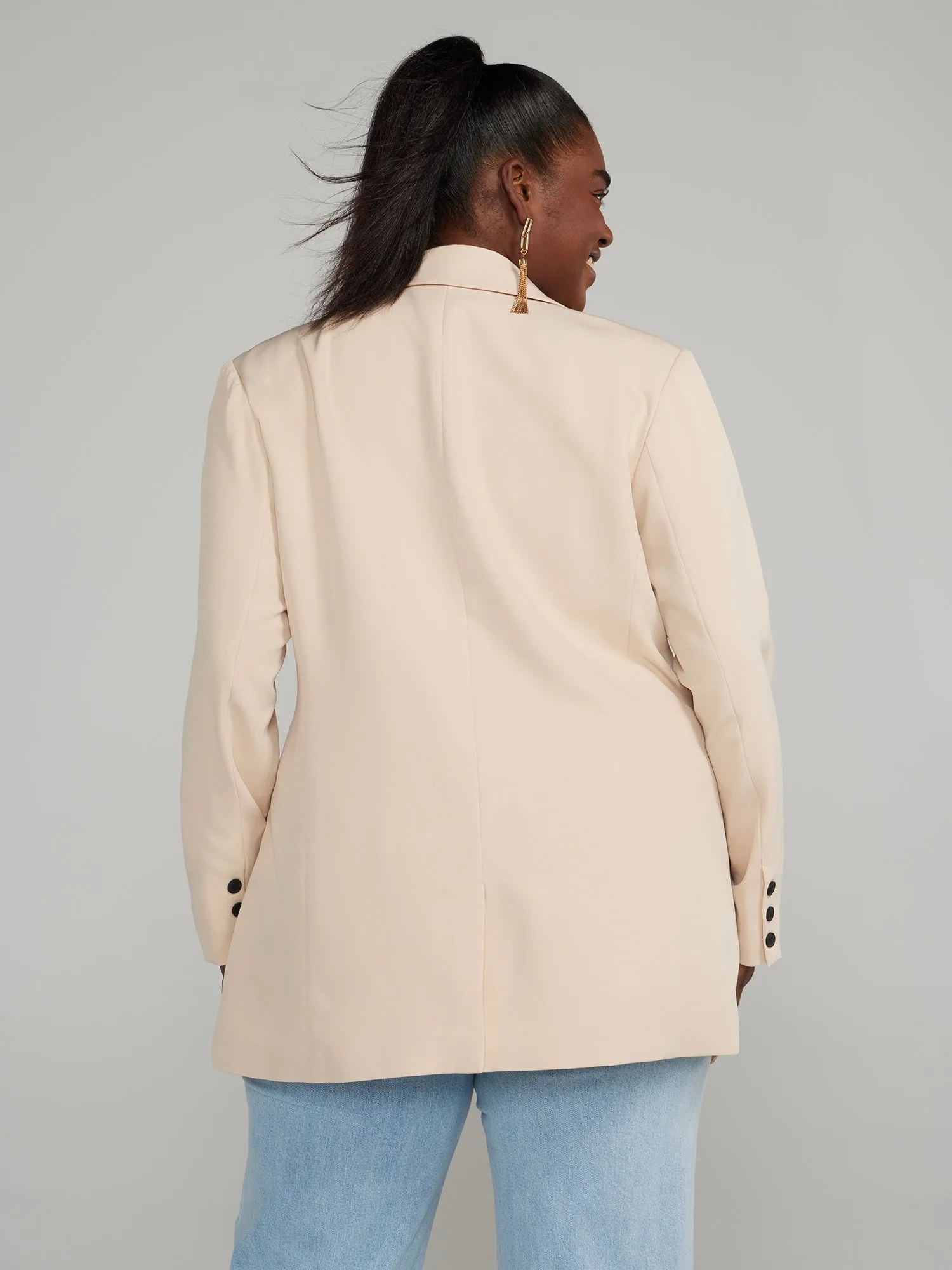 Fashion To Figure - Single Breasted Blazer