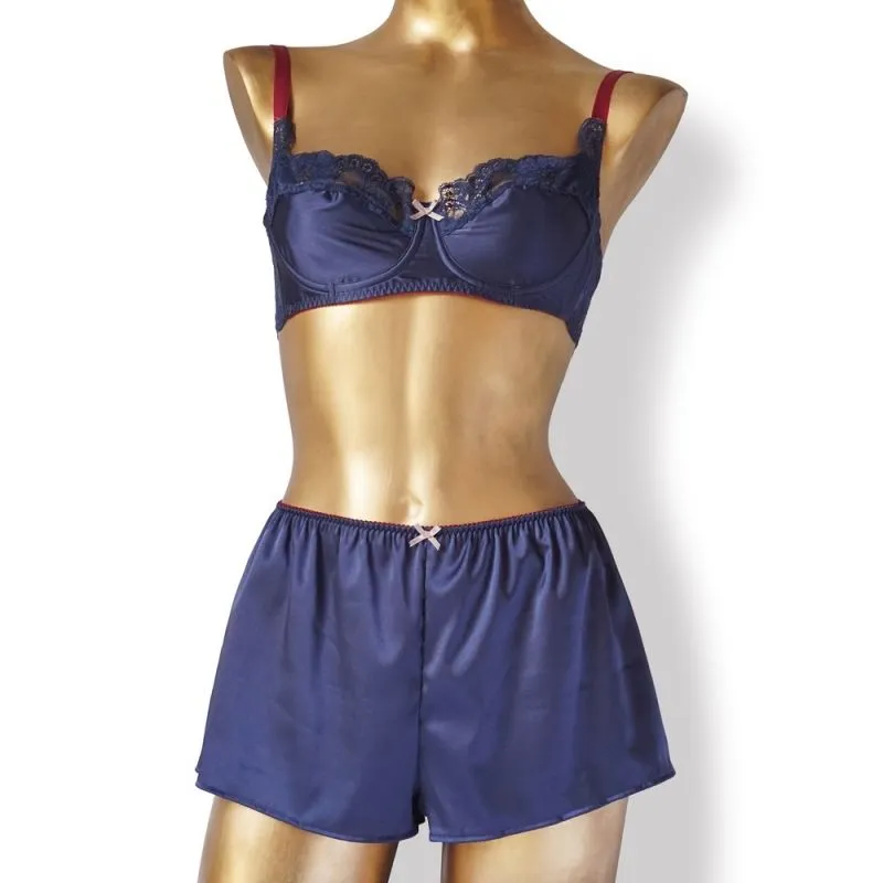 Flared Pants Lecteur Navy