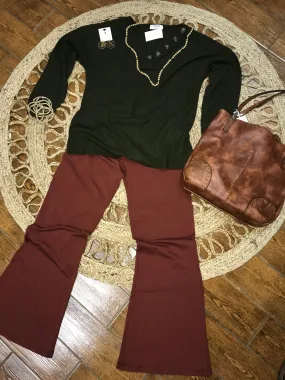 Flared Yoga Pants