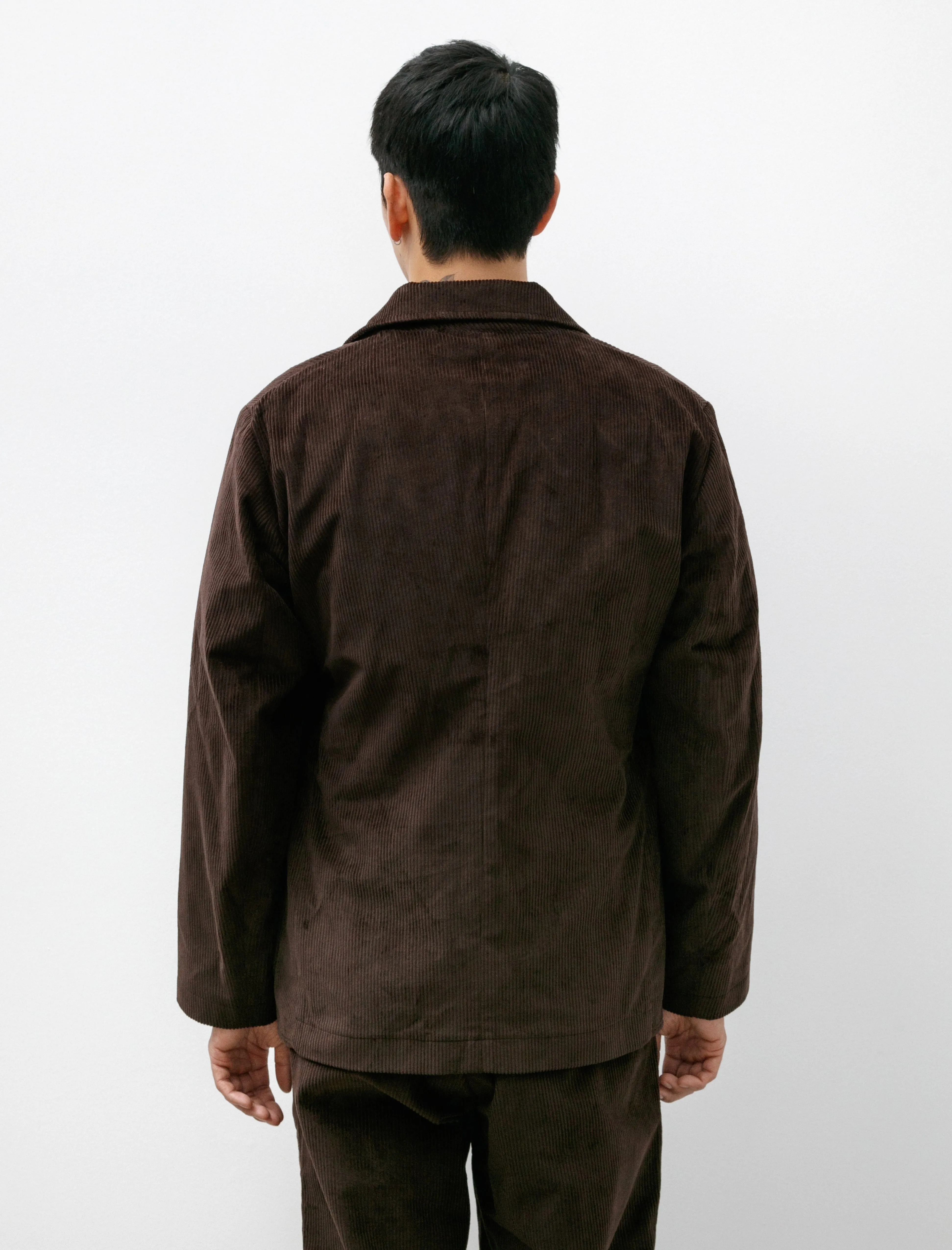 Gardening Blazer Brown Corduroy