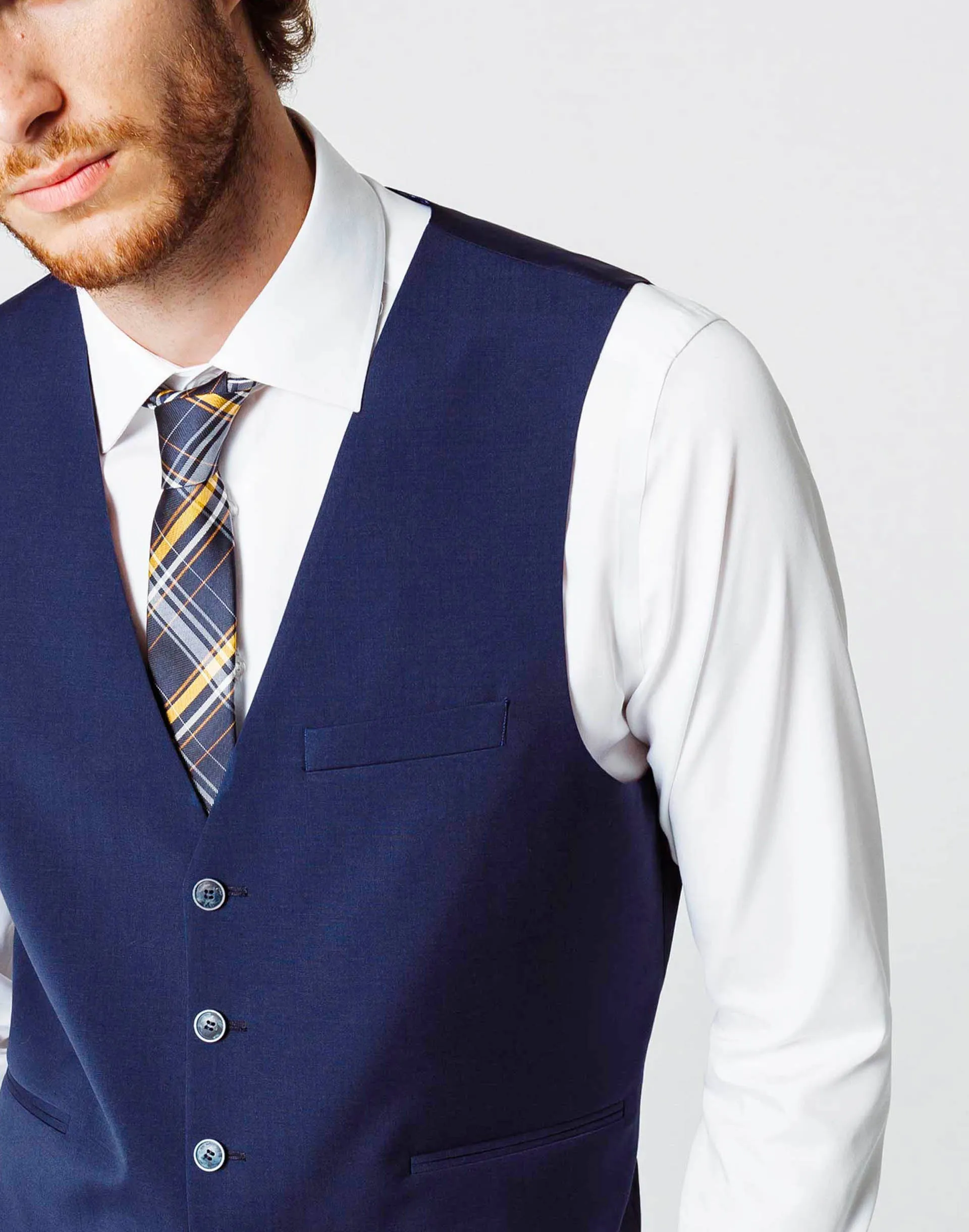 Gilet Ville Uni Bleu