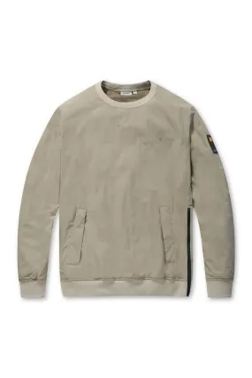 Golden Bear Knit Mix Woven Sweatshirt