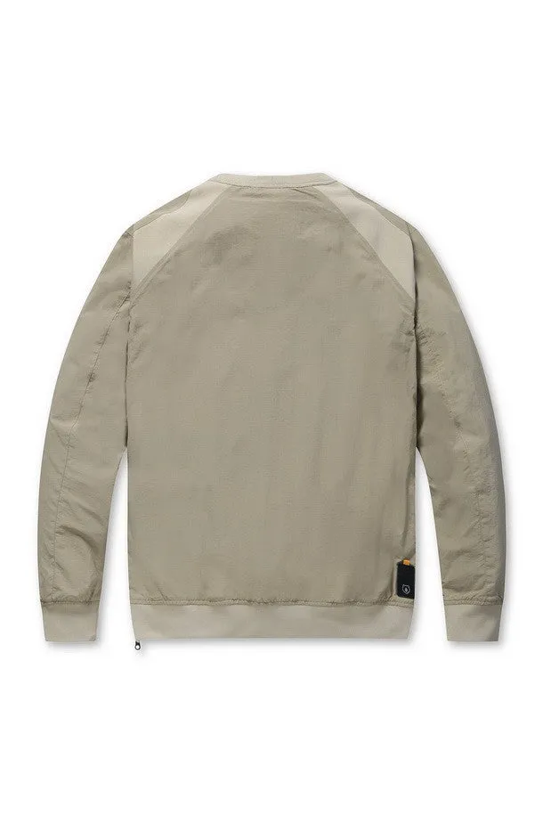 Golden Bear Knit Mix Woven Sweatshirt