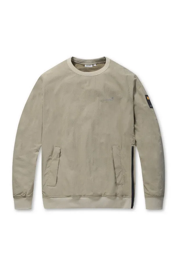 Golden Bear Knit Mix Woven Sweatshirt