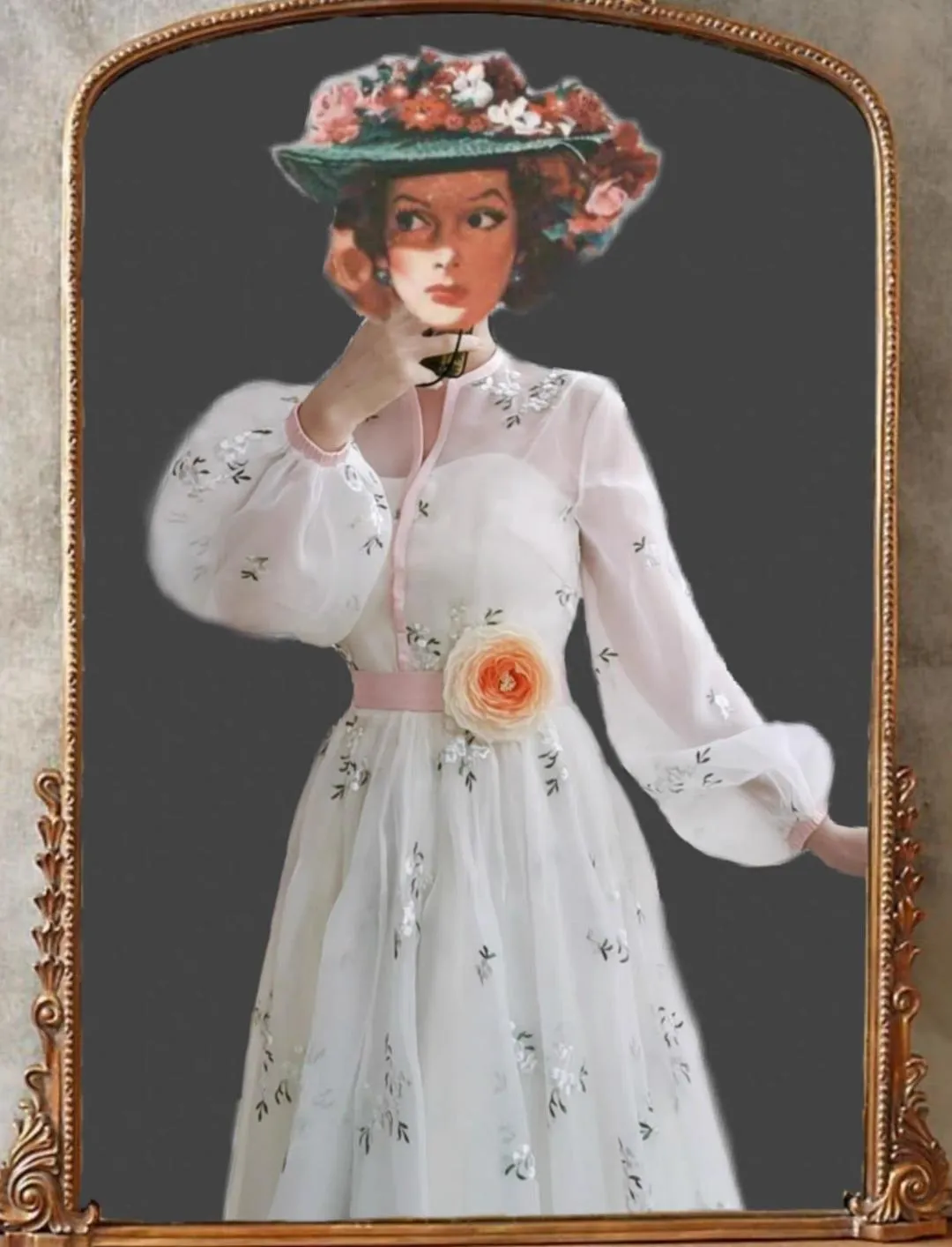 Grace of Monaco Dreamy Embroidery Dress
