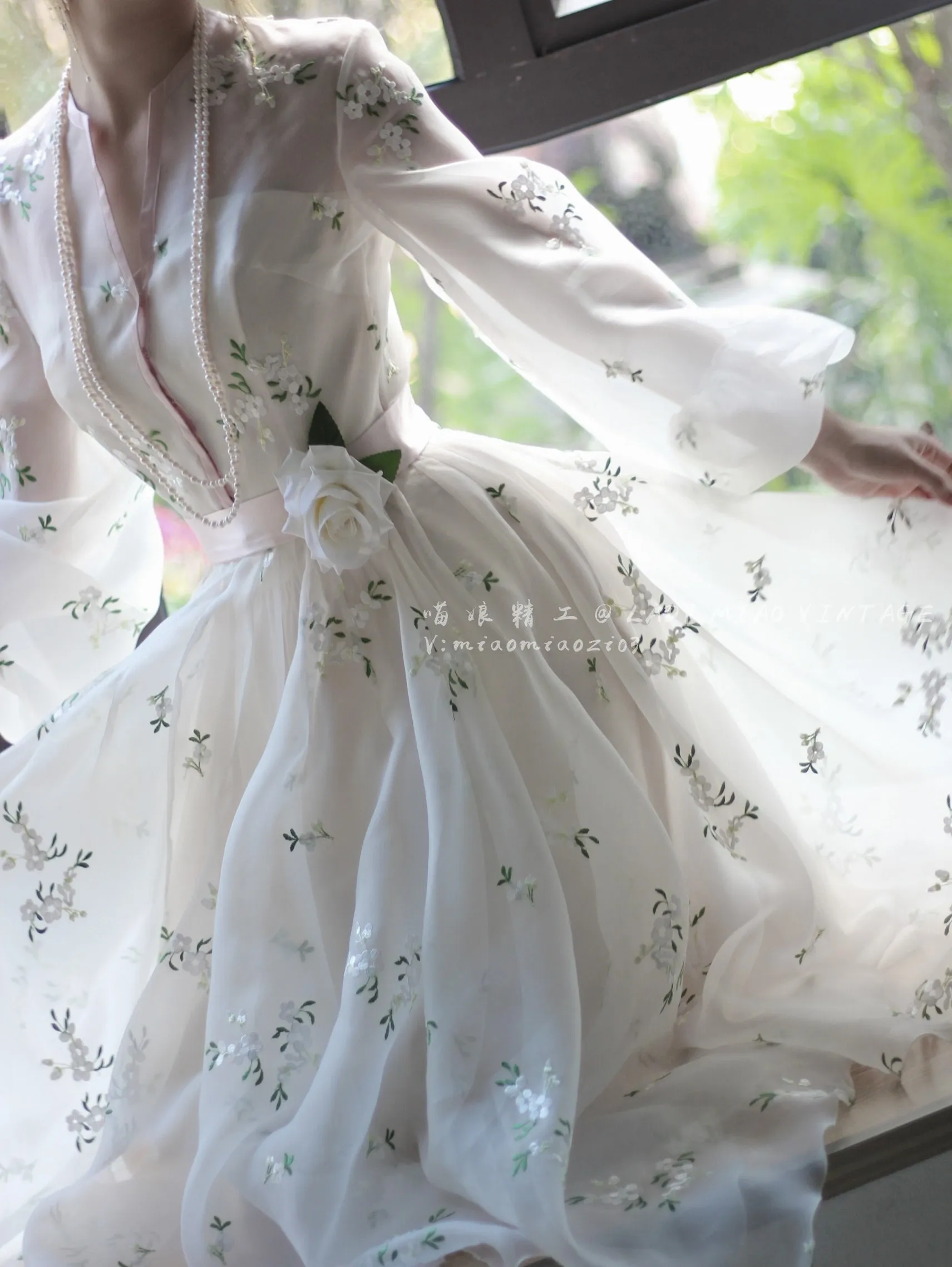 Grace of Monaco Dreamy Embroidery Dress