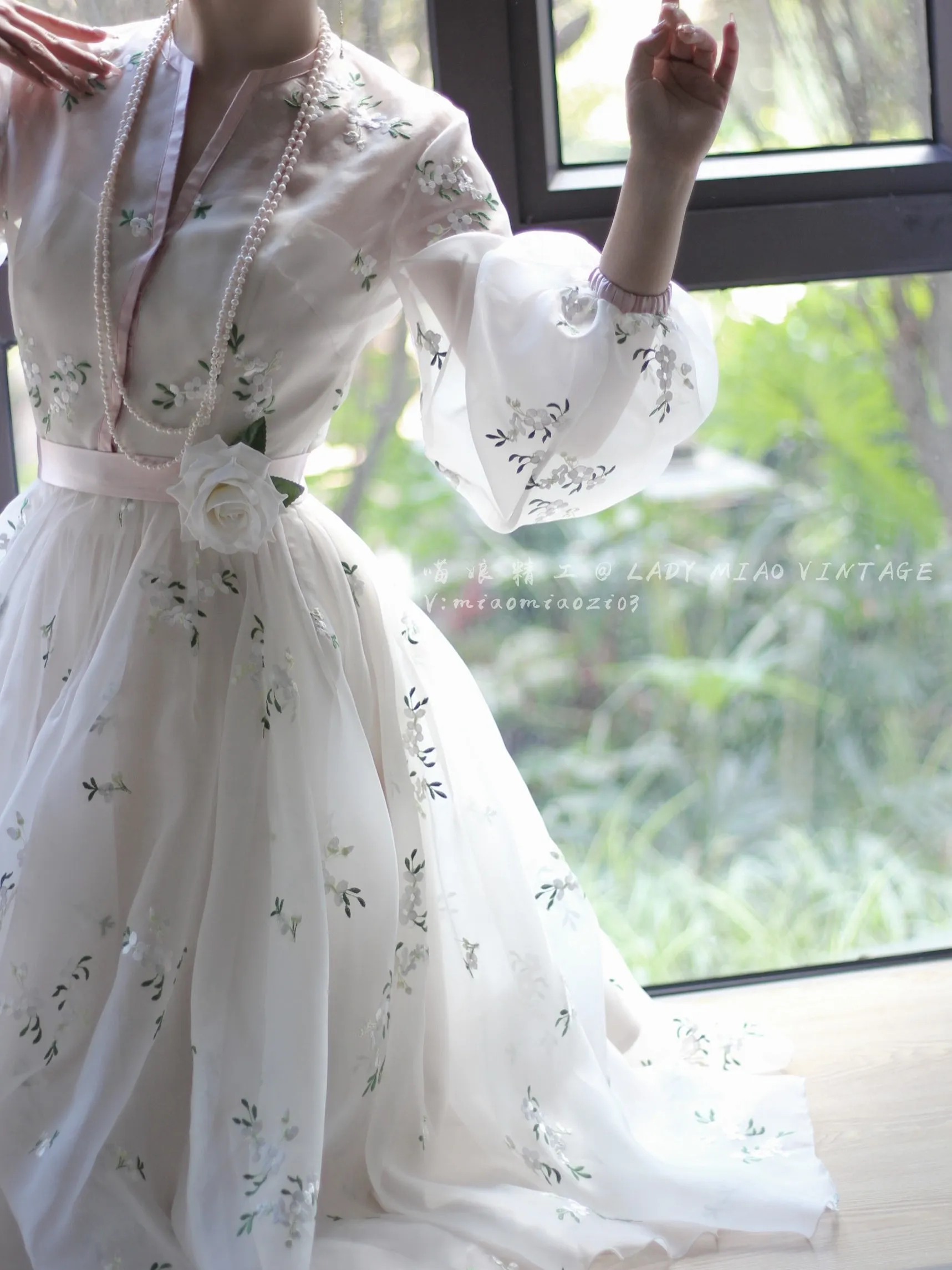 Grace of Monaco Dreamy Embroidery Dress