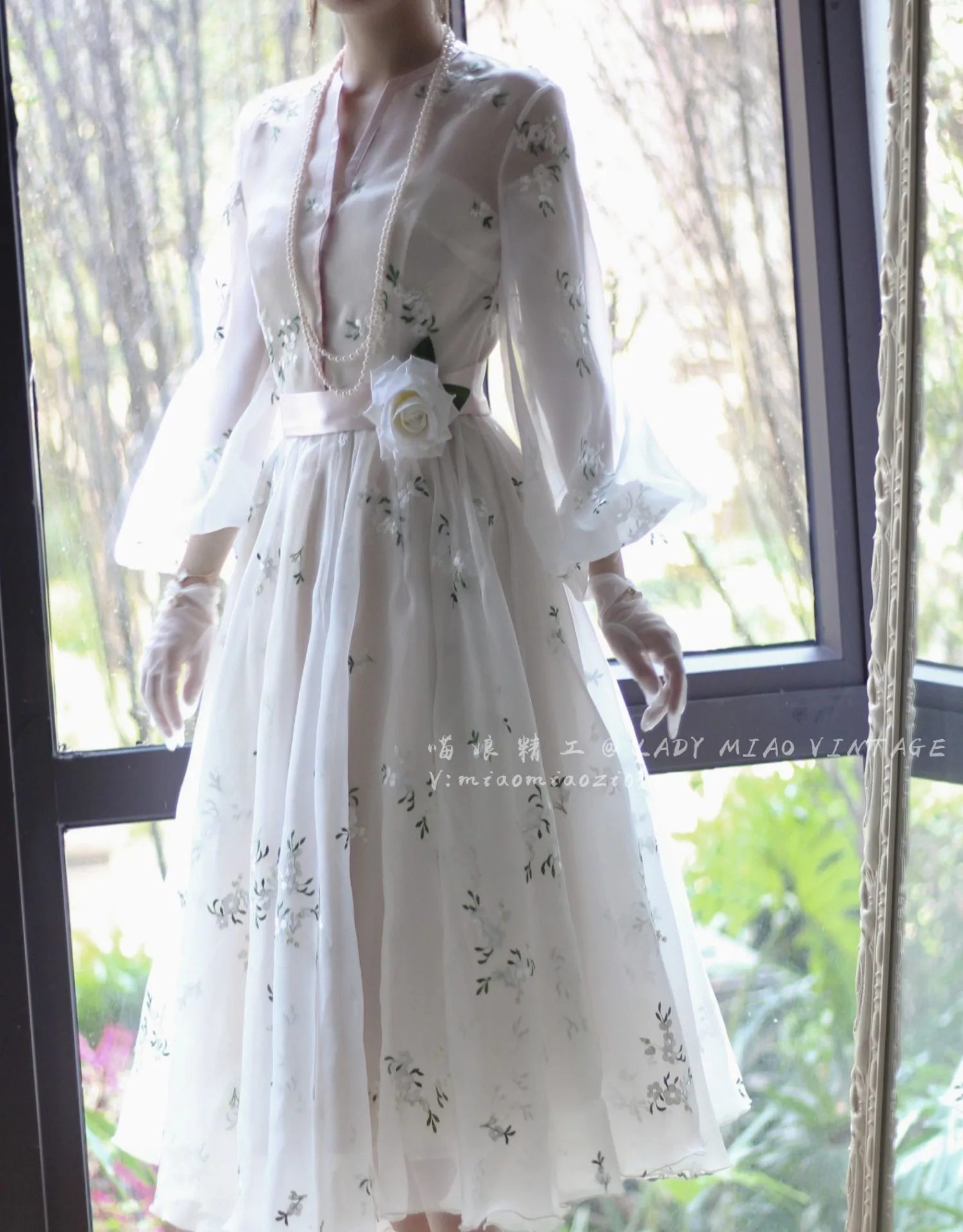 Grace of Monaco Dreamy Embroidery Dress