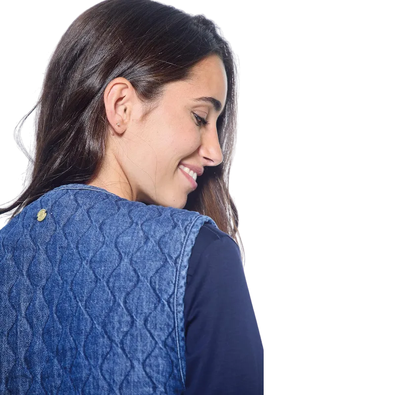 Harcour - Gilet sans manches femme Joeva jean