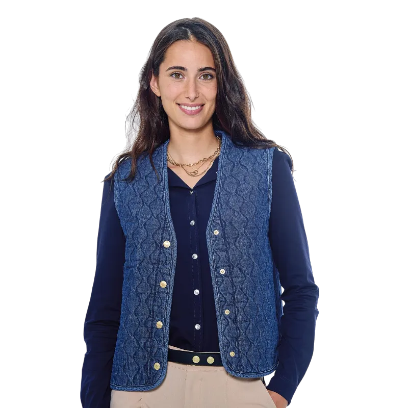 Harcour - Gilet sans manches femme Joeva jean
