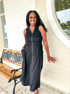 Here For Fun Dress Black