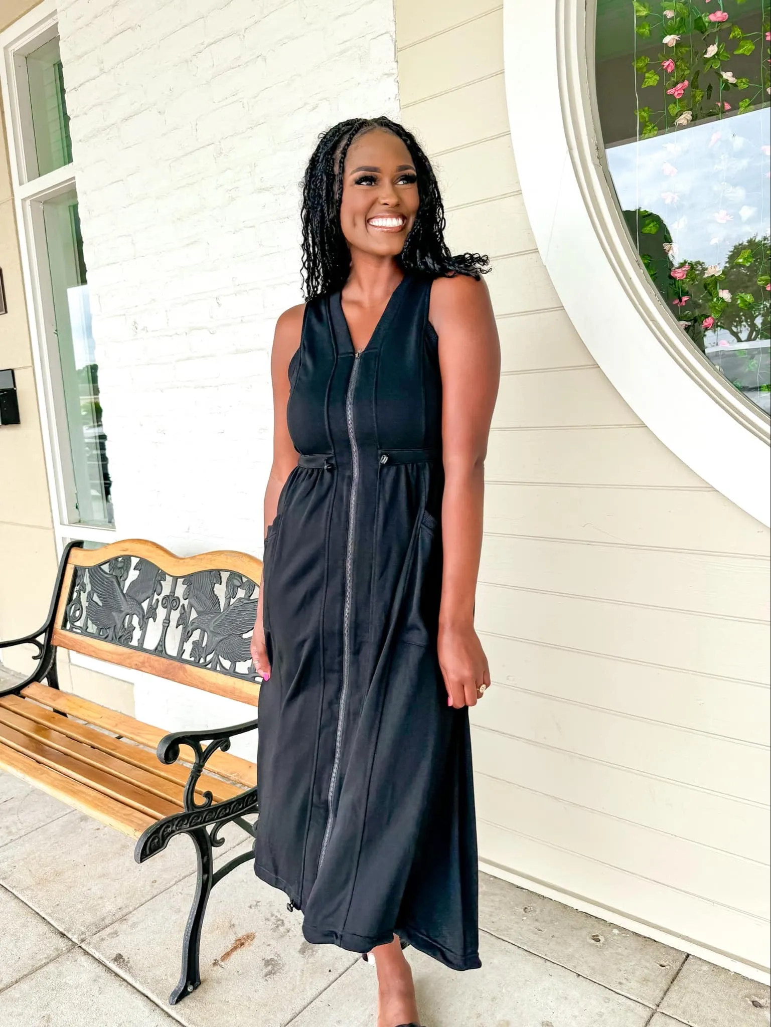 Here For Fun Dress Black