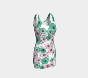 Hibiscus Heaven Bodycon Dress